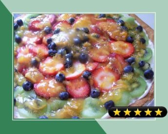 Fresh Fruit Pizza (Paula Deen) recipe