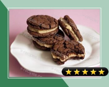Chocolate and Peanut Butter Sandwich Cookies recipe
