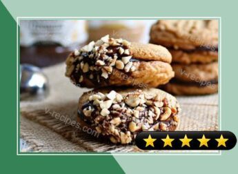 Dark and Crunchy Peanut Butter Cookies recipe