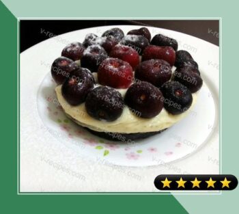 Cherry With Mascapone On Oreo Crust recipe
