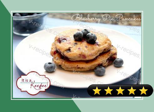 Blueberry Pie Pancakes recipe