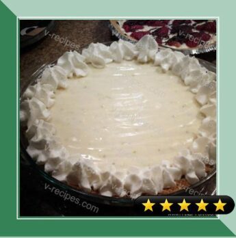 Easy Key Lime Pie with a Skinny Graham Cracker Crust recipe