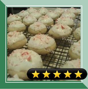 Candy Cane Snowball Cookies recipe