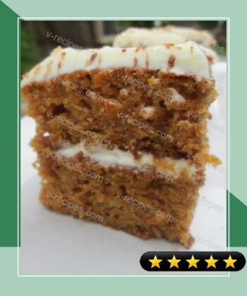 Cream Cheese Topped Carrot Cake Squares recipe