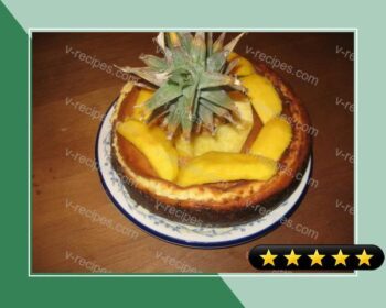 Mango Pineapple Lime Cheesecake recipe