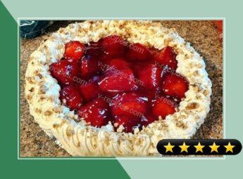 The No bake Strawberry Cream Pie recipe