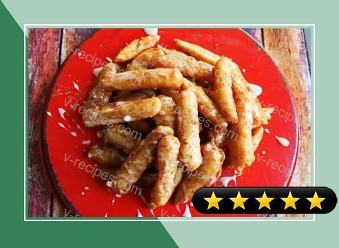 Apple Fries Fritter-Style recipe