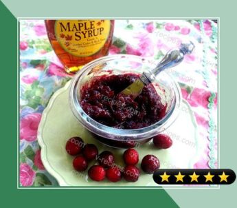 Cranberry-Maple Butter recipe