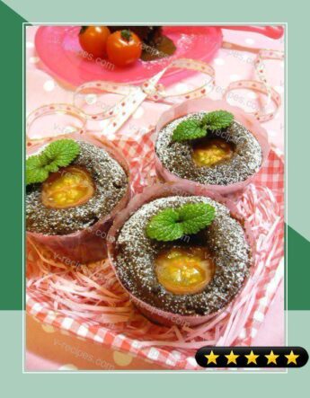 Tomato Chocolate Fudge Muffin recipe