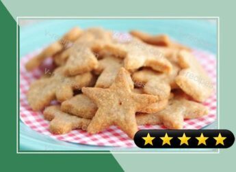 Whole Wheat & Cheddar Crackers recipe