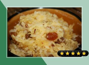 Rice Kugel (Reis-Kugel) recipe