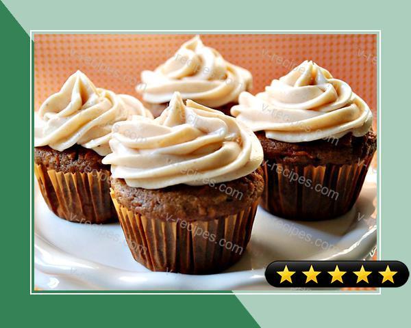 Carrot Cupcakes with Cinnamon Cream Cheese Frosting recipe