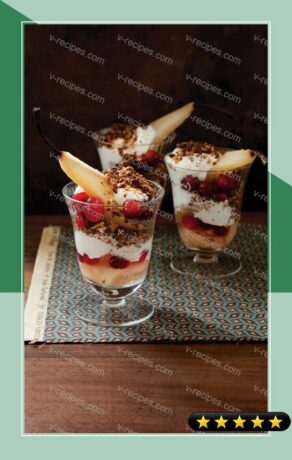 Pear and Cranberry Parfaits recipe