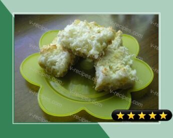 Luscious Lemon Coconut Meringue Squares recipe