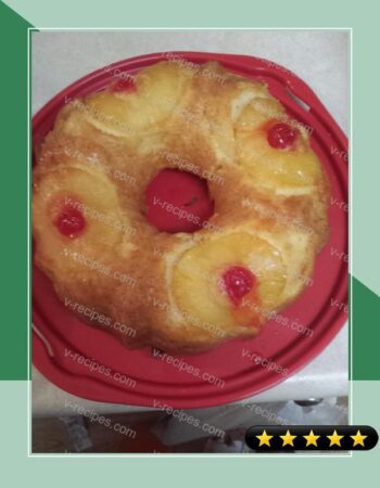 Pineapple Right Side UP Cake recipe