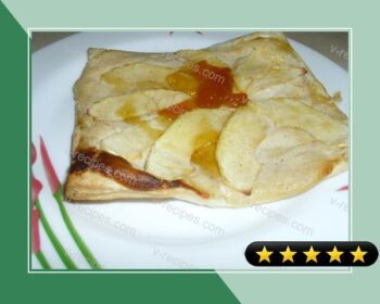 Apple & Ricotta Pastry Squares recipe