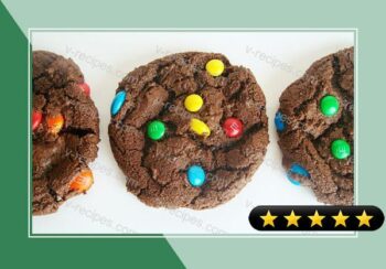 Double Chocolate M&M Cookies recipe