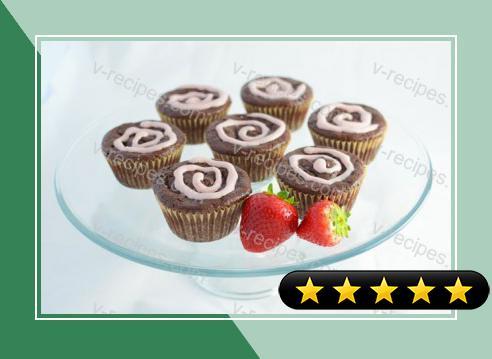 Gluten-Free Chocolate Strawberry Cupcakes recipe
