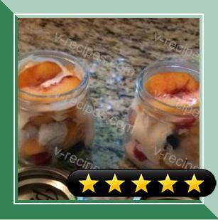 Fresh Peach Trifle recipe
