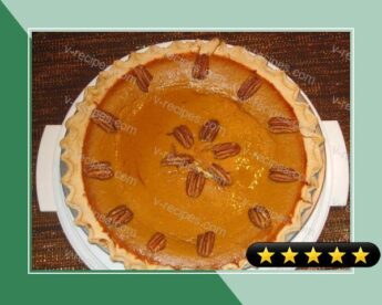 Grandma's Pumpkin Pie recipe