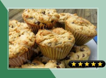 Oh so Yummy Peanut Butter Chocolate Chip Muffins recipe