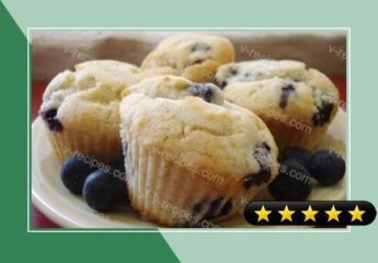 Blueberry Muffins for Two recipe
