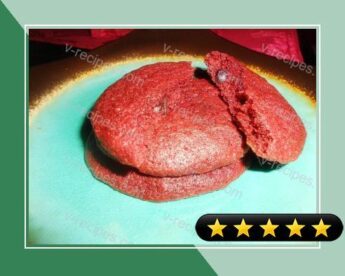 Red Velvet Chocolate Chip Cookies recipe