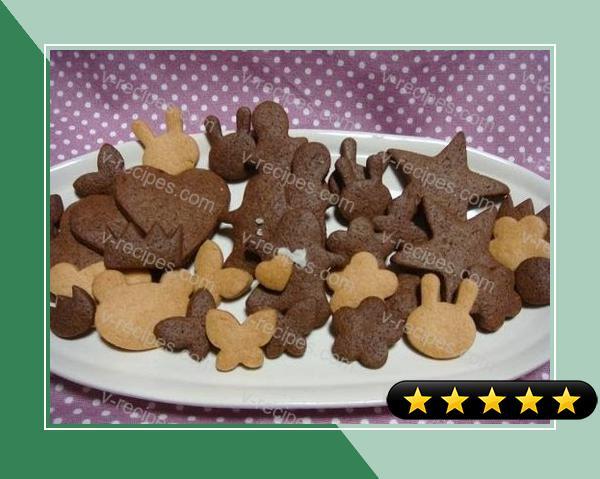 Easy Crispy Cookies [Plain & Chocolate] recipe
