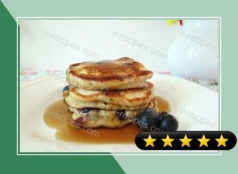 Spelt Blueberry Pancakes recipe