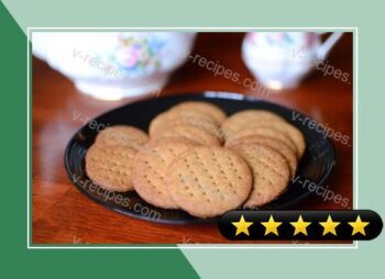 Digestive Biscuits (A Graham-like Cookie from Britain) recipe