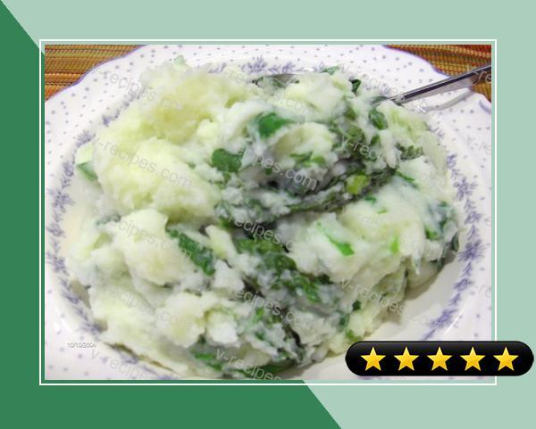 Emerald Mashed Potatoes recipe