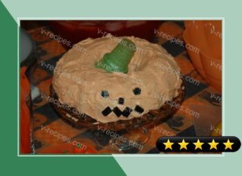 Halloween Pumpkin Cake recipe
