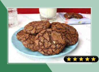 Triple Chocolate Mint Cookies recipe
