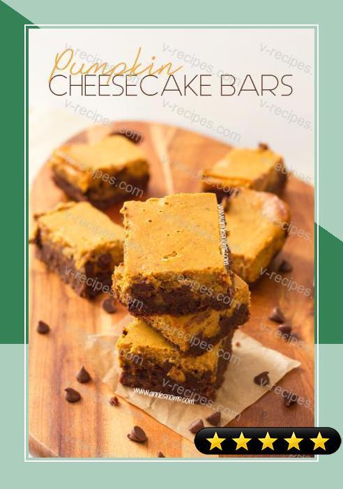 Pumpkin Cheesecake Bars recipe