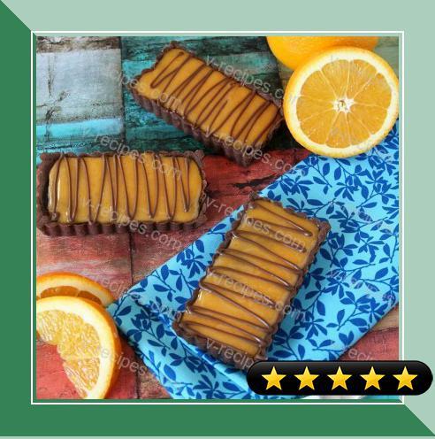 Dark Chocolate Orange Truffle Tart recipe