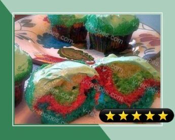 St. Patrick's Day: Rainbow Cupcakes recipe