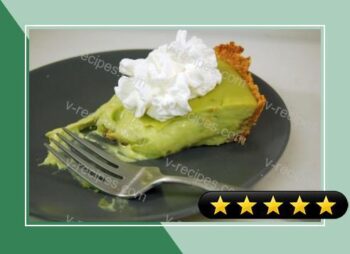 Avocado Cream Pie recipe