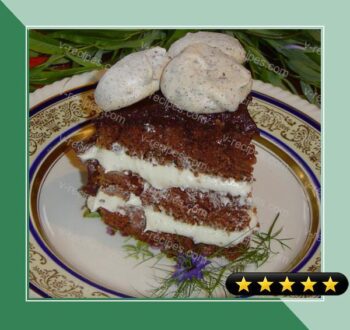 Chocolate Meringue Cake recipe