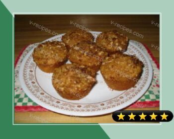 Crunchy Rhubarb Muffins recipe
