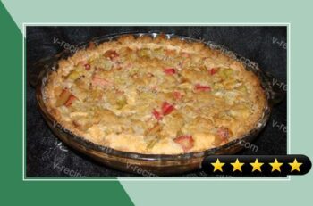 Irene's Rhubarb Custard Pie recipe