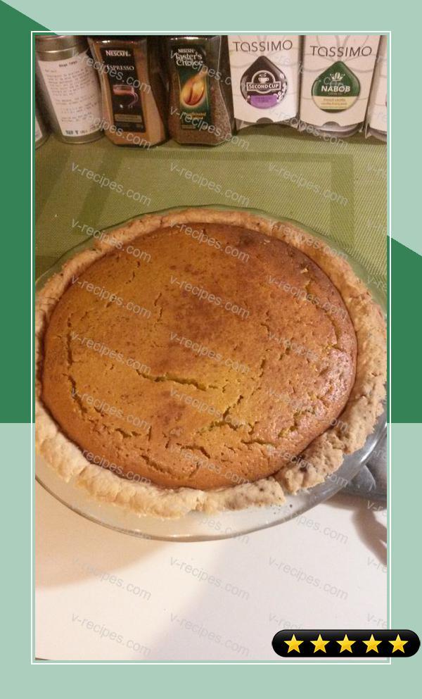 Fresh Pumpkin Pie recipe