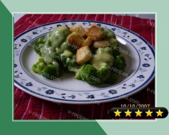 Broccoli/ Herbed Hollandaise Sauce/ Toasted Bread Crumbs recipe