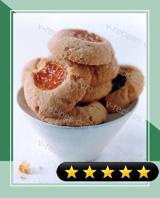 Almond Thumbprint Cookies recipe