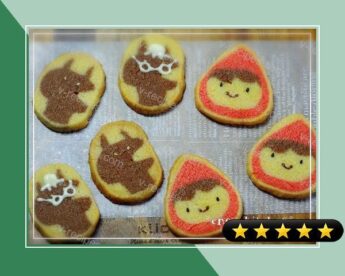 Cute Little Red Riding Hood Icebox Cookies recipe