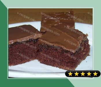 Frosted Brownies or Texas Brownies recipe