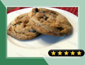 Dark Chocolate Chip Cookies with a Hint of Orange recipe
