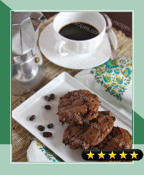Double Chocolate Espresso Cookies recipe