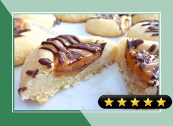 Caramel Thumbprint Cookies recipe