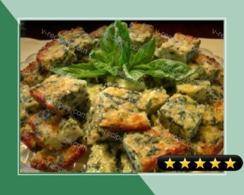 Spinach Cheese Squares recipe