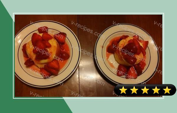 Taisen's Vanilla Pudding Strawberry Shortcake recipe